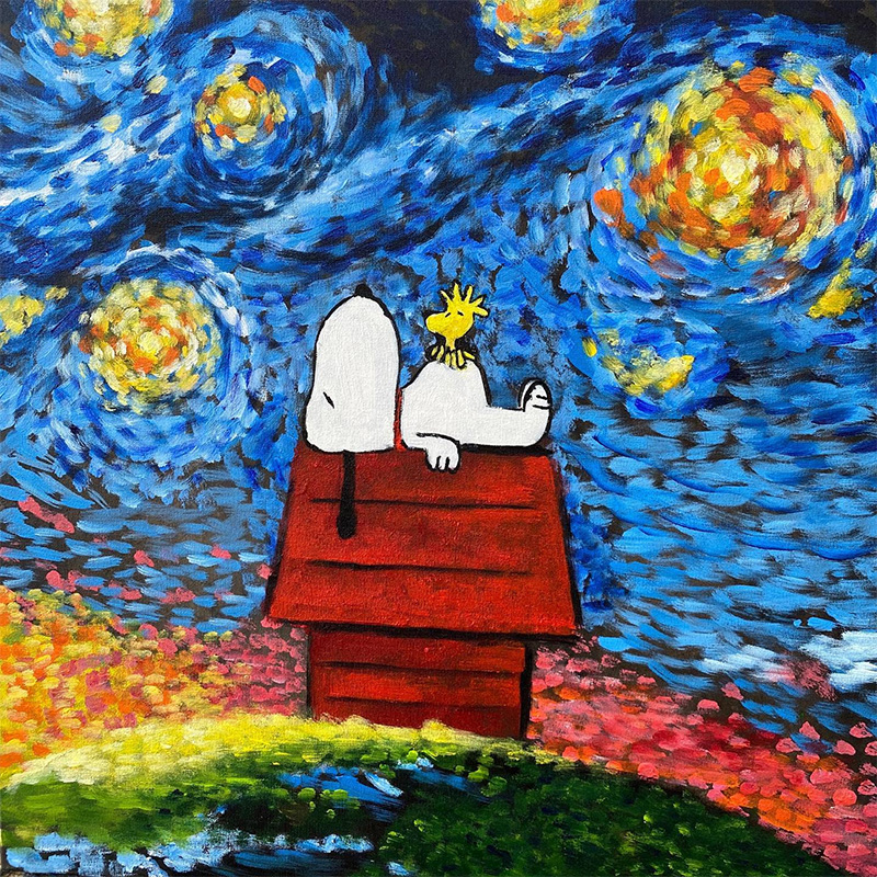 Snoopy - 40 x 50 - AST - 2020